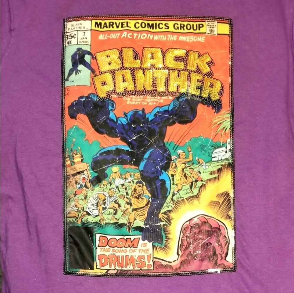 Black Panther tee shirt